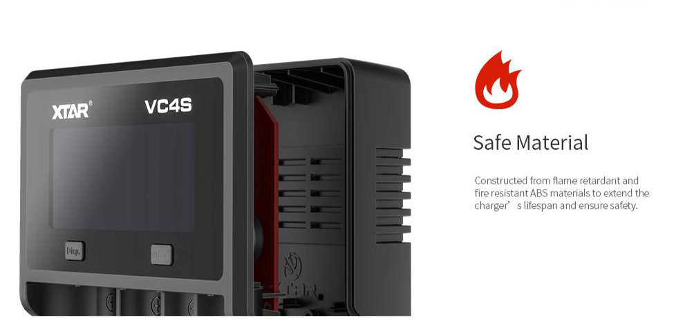 NEW XTAR VC2 VC2S VC4 VC4S Colorful VA LCD Screen Micro-USB powered portable apply to 3.6V/3.7V Li-ion/IMR/INR/ICR 18650 26650