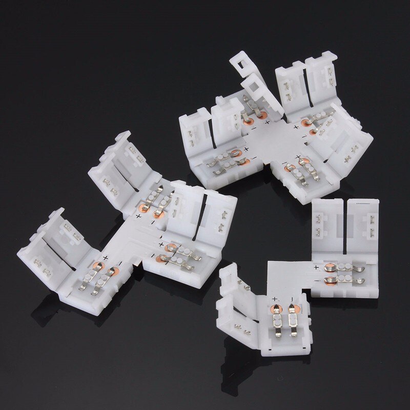 Adapters Accessories 8mm10mm X L T Shape LED Strip Light PCB LED Strip No soldering