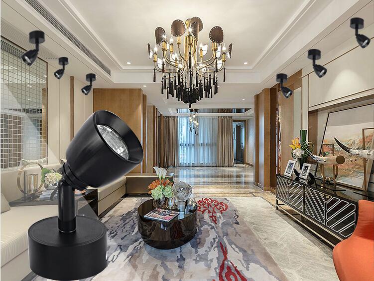 led COB Ceiling Epistar LED ceiling lamp Recessed Spot light Down 110V-220V LED COB Track light 3w 5w