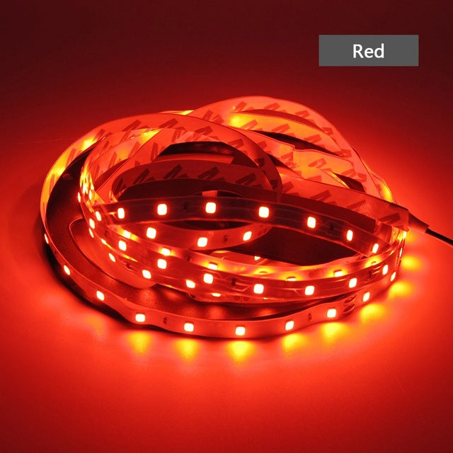 DC 12V RGB LED Strip Light SMD 2835 RGB Waterproof 1 - 5 M 12 V 60LED/M RGB Led Strip Tape Lamp Diode Flexible TV Backlight