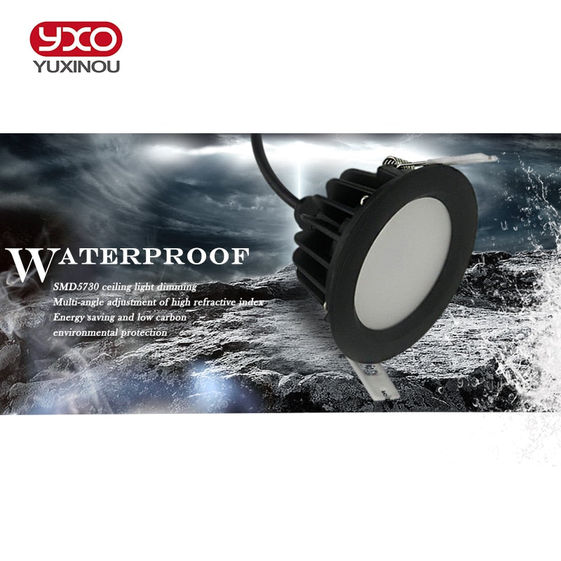 LED 5W 7W 9W 12W 15W Waterproof IP65 Dimmable led downlight smd dimming 12W LED Spot light led ceiling lamp AC 85-265V