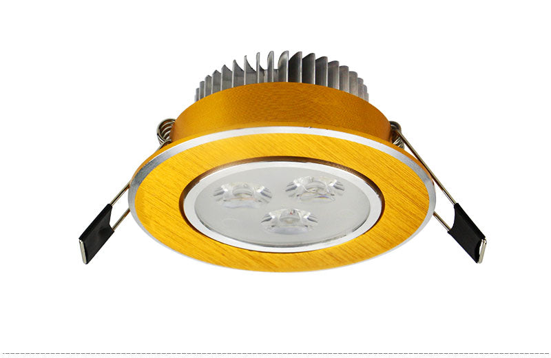 DBF Super Bright Angle Adjustable 3W 5W 7W 9W 12W 15W LED Ceiling Recessed Downlight Dimmable LED Ceiling Spot Light AC85-265V