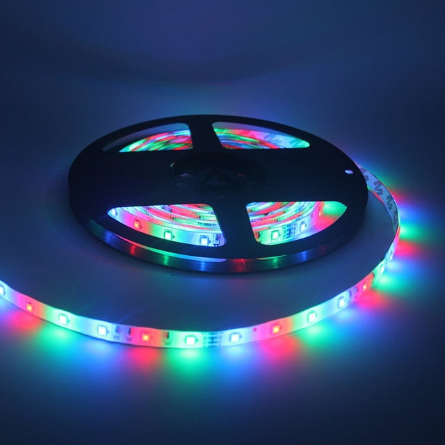 5m LED Strip 1m 2m 5m/pack SMD2835 Set Ultra Bright Light DC 12V Warm White Blue Red Green LED Ribbon Flexible lamp bulb