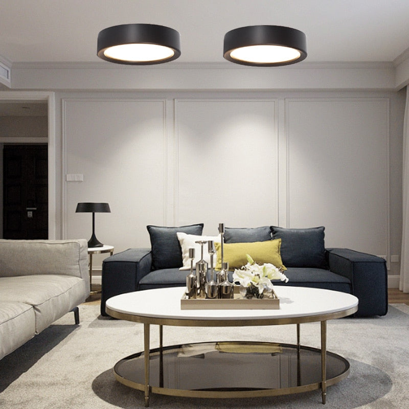 LED downlight 5w 10w 15w 20w Surface Mounted Ceiling Lamps Ultra Thin led spot lights AC220V Round Ceiling Fixtures Lighting