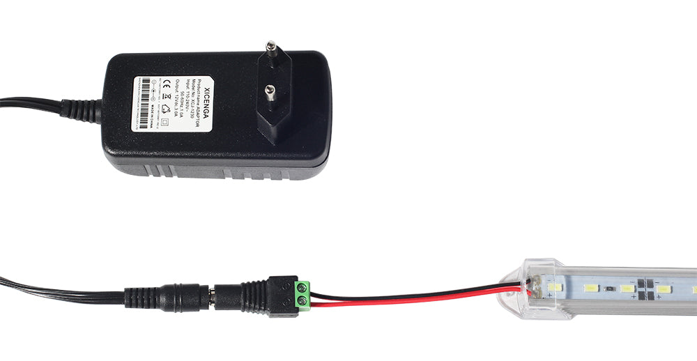 LED Bar Lights White Warm White Cold White DC12V 5630 5730 LED Strip LED Tube with U Aluminium Shell + PC Cover 5pcs/lot