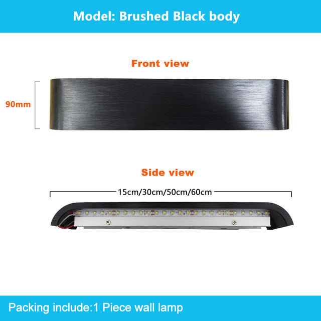 Modern Led Wall Light fixture staircase lighting sconce lamp bedside lamp wall lamp bathroom mirror light AC110~260V ZBD0001