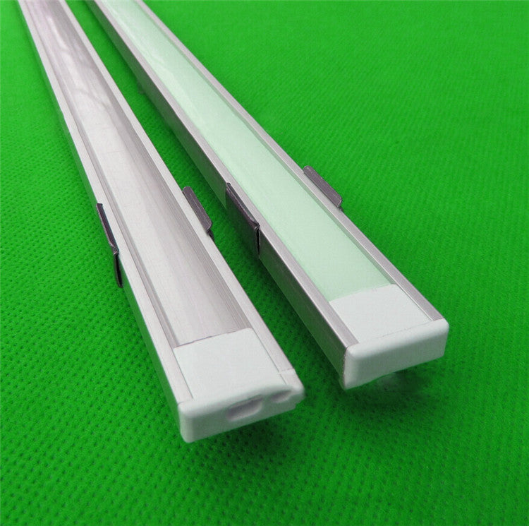 LED aluminum profile for 5050 5630 led strip,milky/transparent cover for 12mm pcb,tape light housing