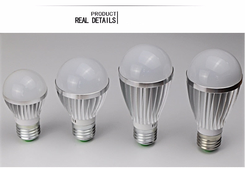 E27 E14 LED Bulb Lights DC 12V SMD 2835chip Lamprada luz E27 lamp 3W 6W 9W 12W 15W 18W spot bulb Led Light Bulbs