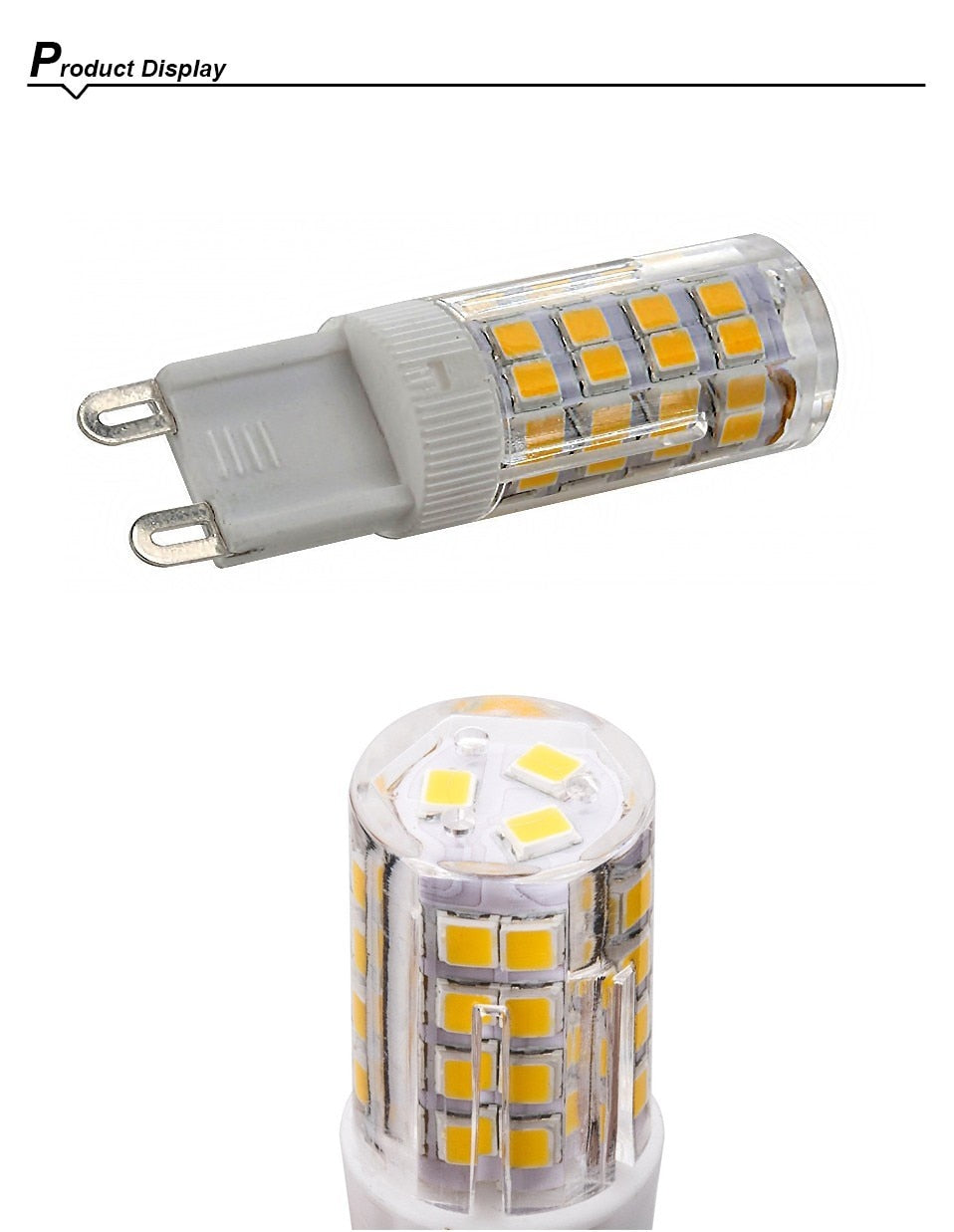 Super Bright G9 LED Lamp AC220V 4W 5W 7W Ceramic SMD2835 LED Bulb replace 30W 40W 50W Halogen light for Chandelier