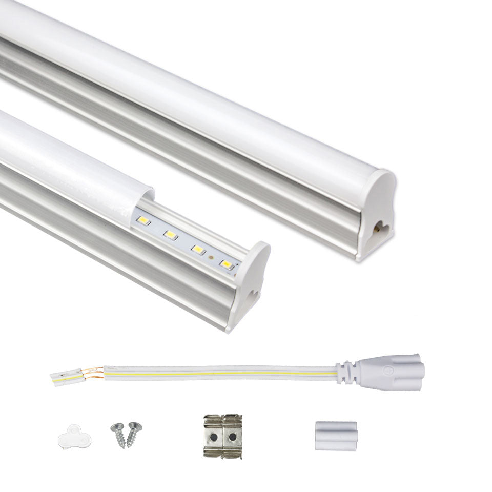 LED Tube T5 Light 29CM 57CM 220V~240V LED Fluorescent Tube LED T5 Led Lamp 6W 10W Cold White Light Lampada Ampoule PVC Plastic