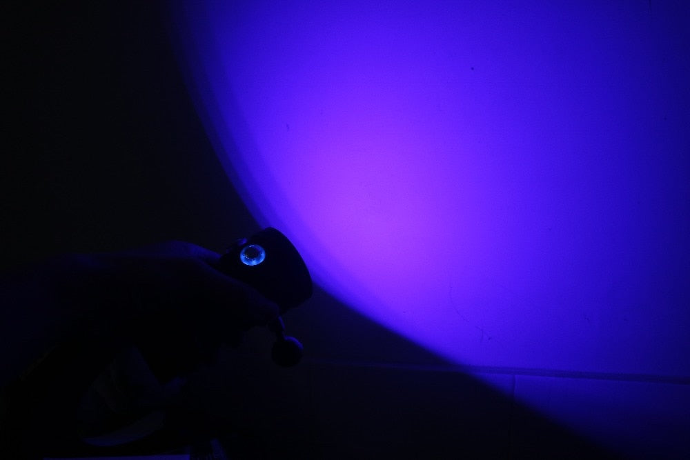 New LED Diving Flashlight Underwater 80M XHP70 / L2 Photography Video Camera Tactical Flashlight Blue +White LED Lantern Torch