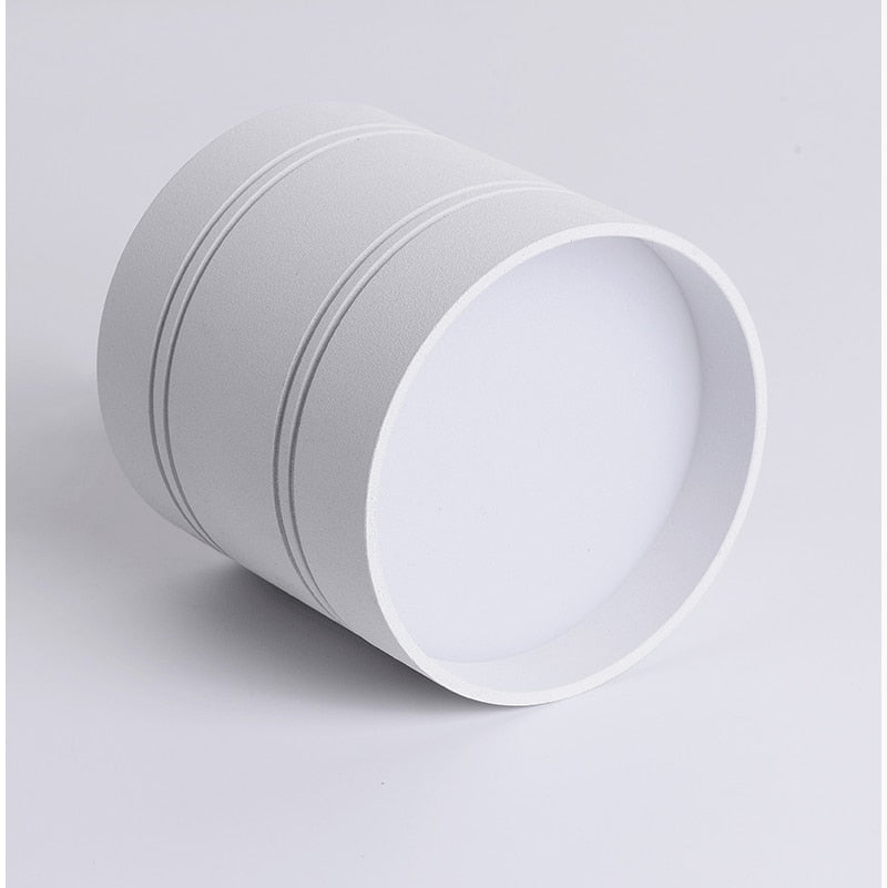 Dimmable LED Downlights 6W 9W 12W 15W 20W COB LED Ceiling Spot Lights AC110-220V No opening Ceiling lamps Cylinder LED Wall Lamp