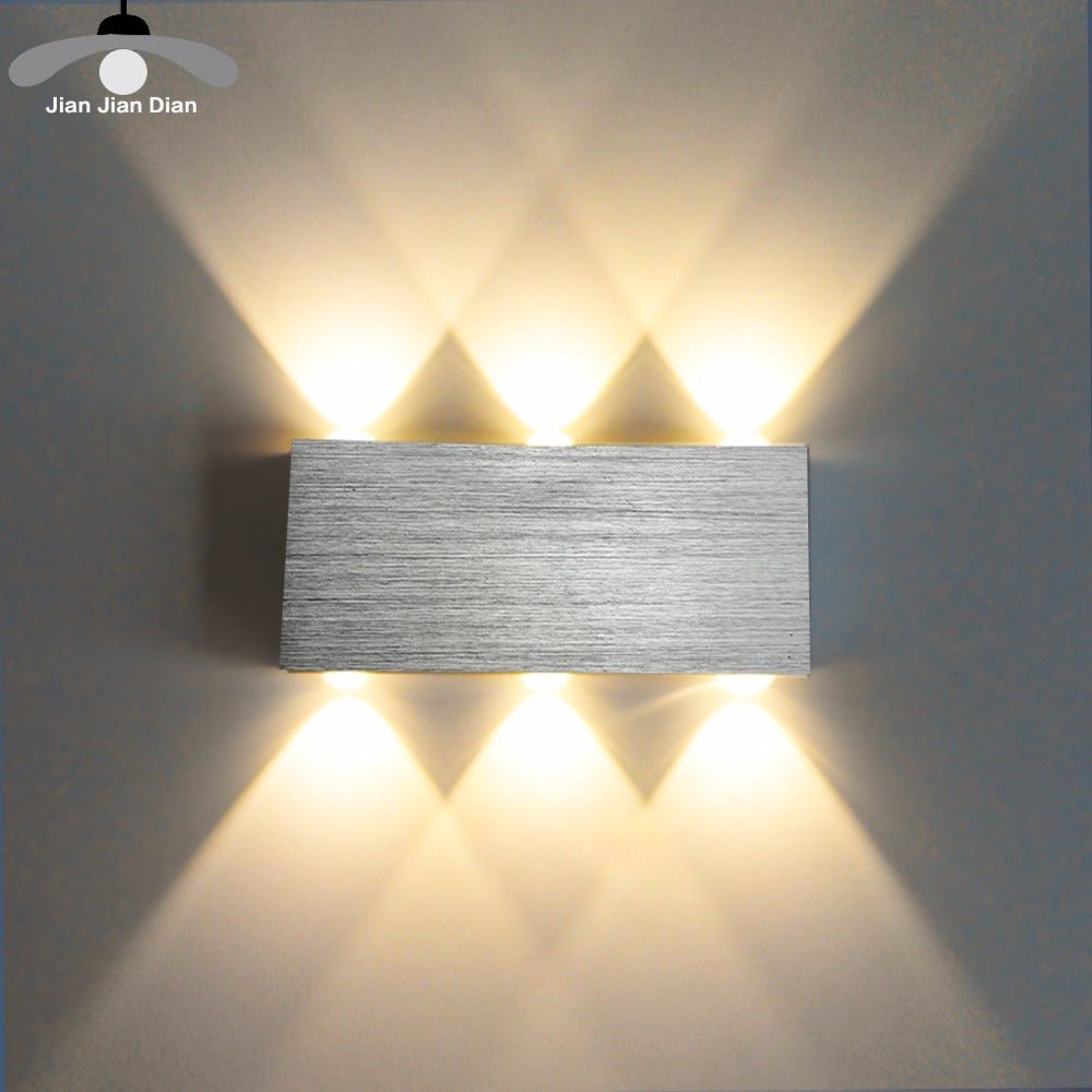 Led Wall Lamp Modern Sconce Stair Lighting Fixture Living Room Bedroom Bed Bedside Indoor Light Home Hallway Loft Irregular
