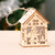 Festival Led Light Wood House Christmas Tree Decorations For Home Hanging Ornaments Holiday Nice Xmas Gift Wedding Navidad 2020