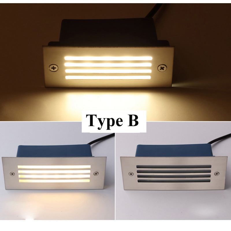 Outdoor/Indoor Waterproof 2W 3W 5W LED Underground light Stair Lamp Ground Garden Path Floor Lamp Buried Yard Landscape Light