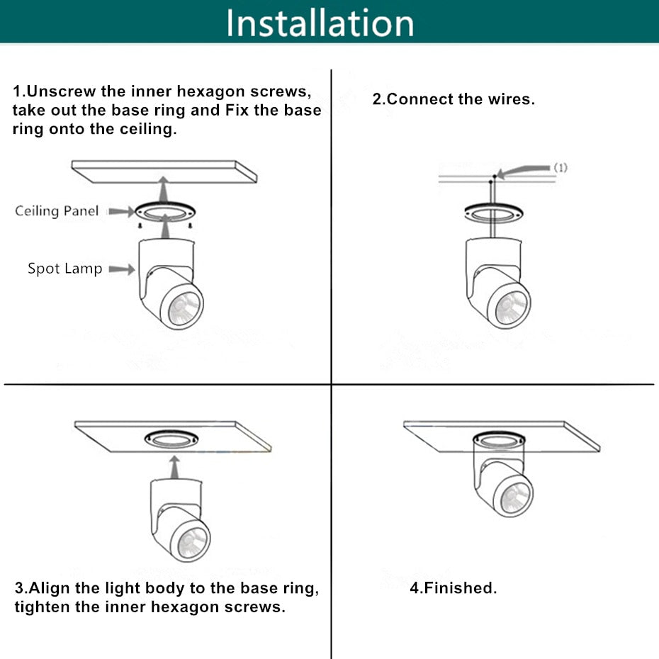 DBF Macaron Surface Mounted Ceiling Downlight 7W 10W 15W 20W LED Ceiling Spot Light AC110/220V for Kitchen Living room Decor