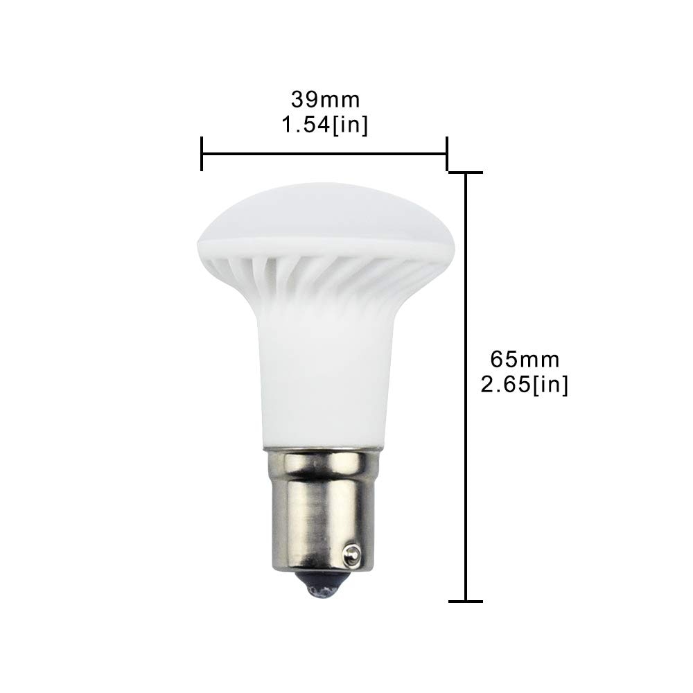 1383/1156 R12 BA15S LED Elevator Reading Light 3W BA15S SC Bayonet Base Reflector Elevator LED Bulb