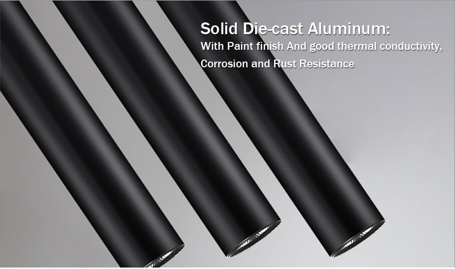 Modern Led Downlight Surface Mounted Spot Led Tube Kitchen Lighting 75mm/200mm Living Room Store Office Decoration Spot Light