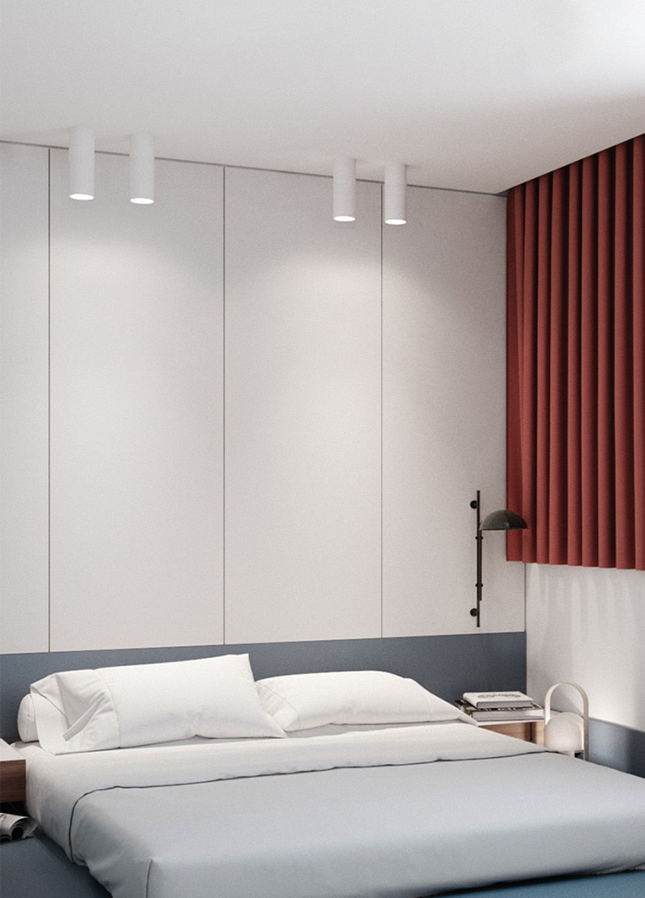 Modern Led Downlight Surface Mounted Spot Led Tube Kitchen Lighting 75mm/200mm Living Room Store Office Decoration Spot Light