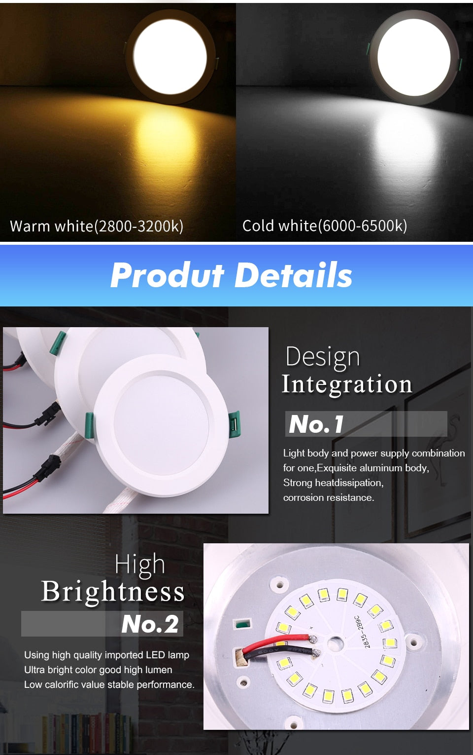 DC 12V Led Downlight 5W 9W 12W 15W 18W Led Ceiling Recessed Grid Downlight Round Recessed Light Low Voltages 12 Volts Lighting
