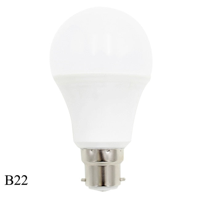 LED Lamp E27 B22 LED Bulb AC85-265V 22W 15W 9W 3W White Cold Light Lampada LED Spotlight Table Lamp Energy Saving LED Light