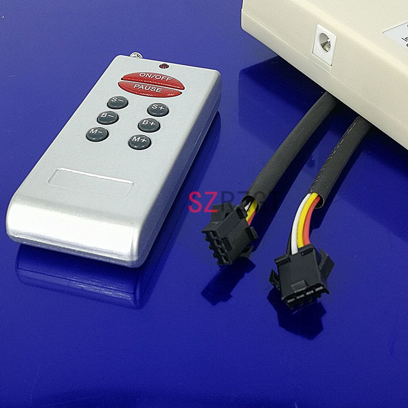 RF Controller 133 Change for Dream Magic Color Chasing 6803 IC 5050 RGB LED Colorful strip Lights 1set/lot 6803