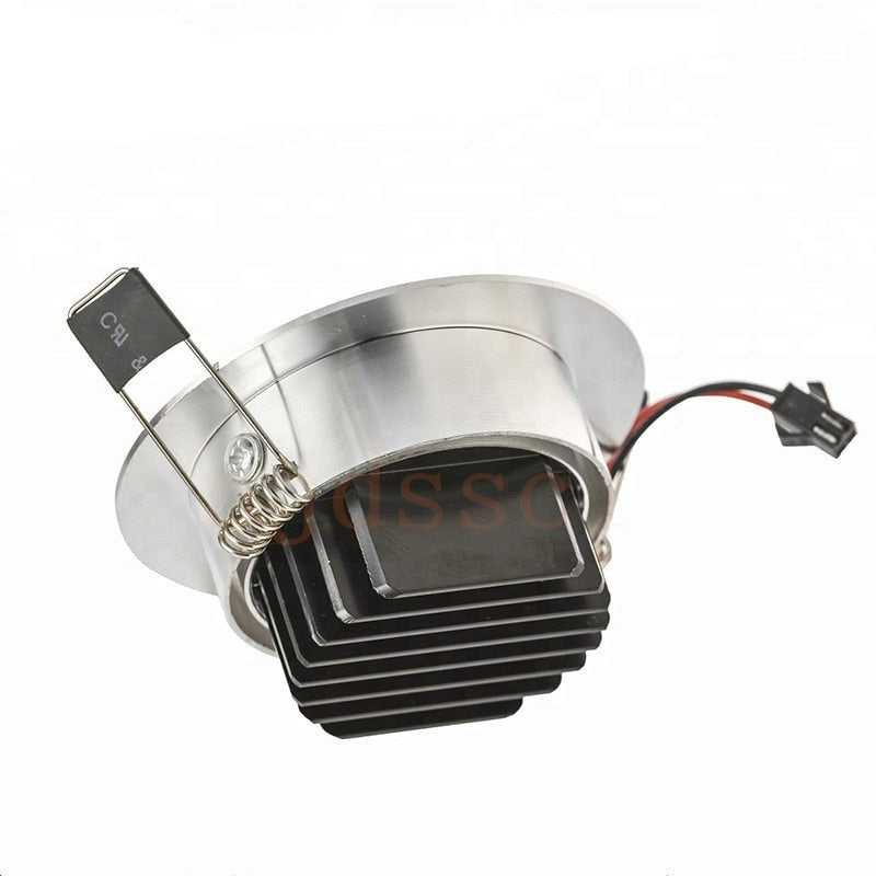 Dimmable LED Downlight COB Spotlight Ceiling lamp AC85-265V 6W 9W 12W 15W 18W Aluminum recessed downlights round led panel light