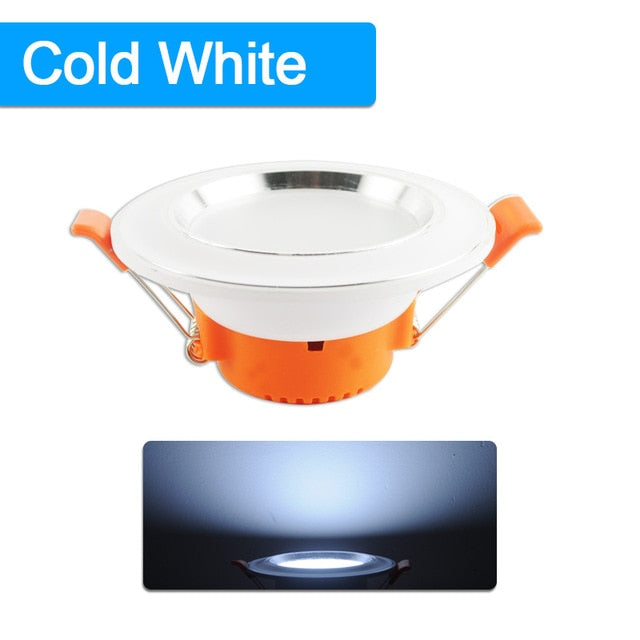 LED Downlight 10pcs 3w 5w 7w 9w 12w 18w AC 220V 240V Aluminum Ultra thin downlight Indoor Ceiling Round Recessed Spot Lighting