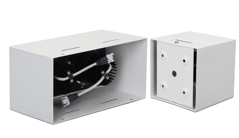 Dimmable LED Ceiling Spotlight Epistar Chip AC85-265V 10W 20W Aluminum Surface Mounted Downlight COB Background Lamps+Led Drive