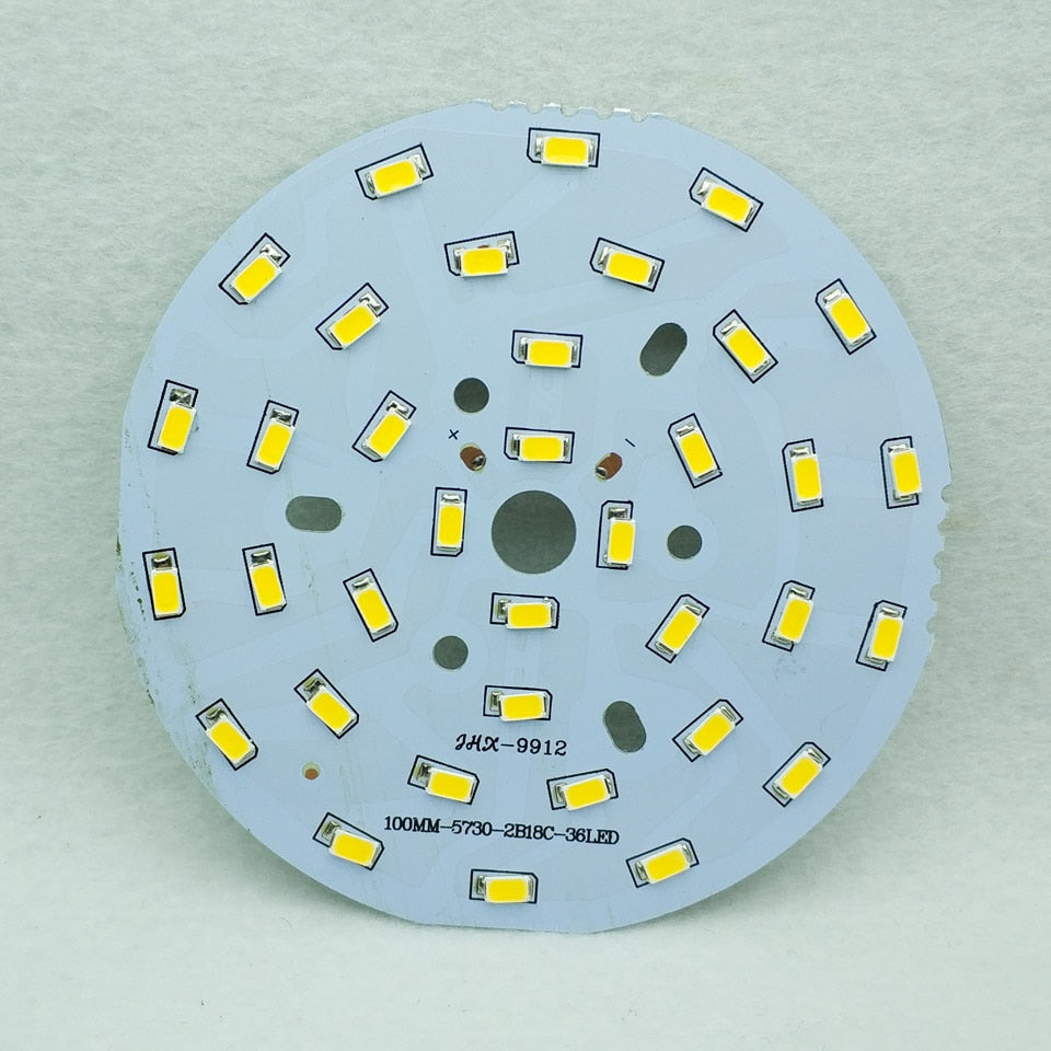 UMAKED LED PCB SMD5730 Light Source Aluminum Lamp plate 2W 3W 5W 7W 9W 12W 15W 18W 21W 24W 30W 36W 50W 70W 100W Diy Bulbs Downlight Bay Lights