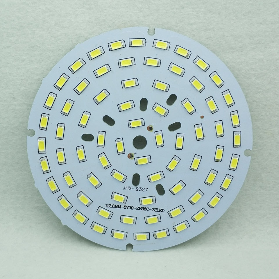 UMAKED LED PCB SMD5730 Light Source Aluminum Lamp plate 2W 3W 5W 7W 9W 12W 15W 18W 21W 24W 30W 36W 50W 70W 100W Diy Bulbs Downlight Bay Lights