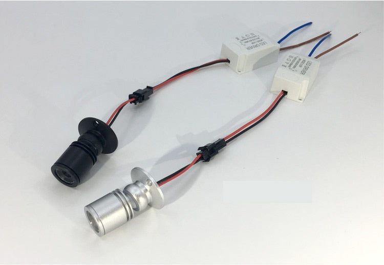 Led recessed 3W cabinet mini spot light 110V 220v downlight 12v dc jewelry show Include Led Driver 4000K Ceiling light lamp