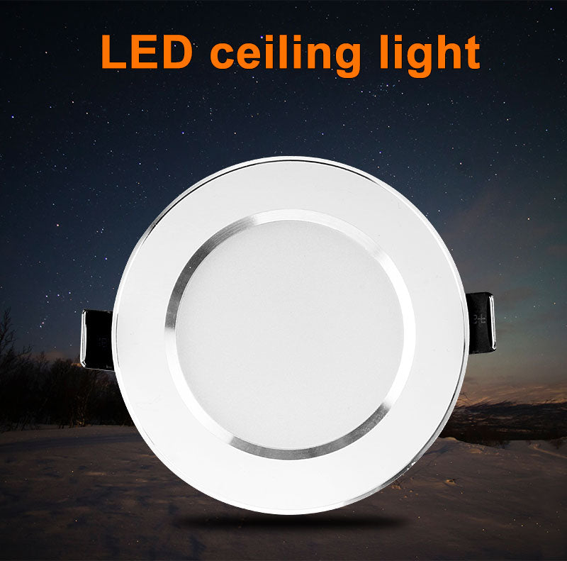 LED Downlight 4 pcs 3W 5W 7W 9W 12W 15W 220V 240V Recessed Round LED Lamp Light Indoor Lighting Warm White Cold White