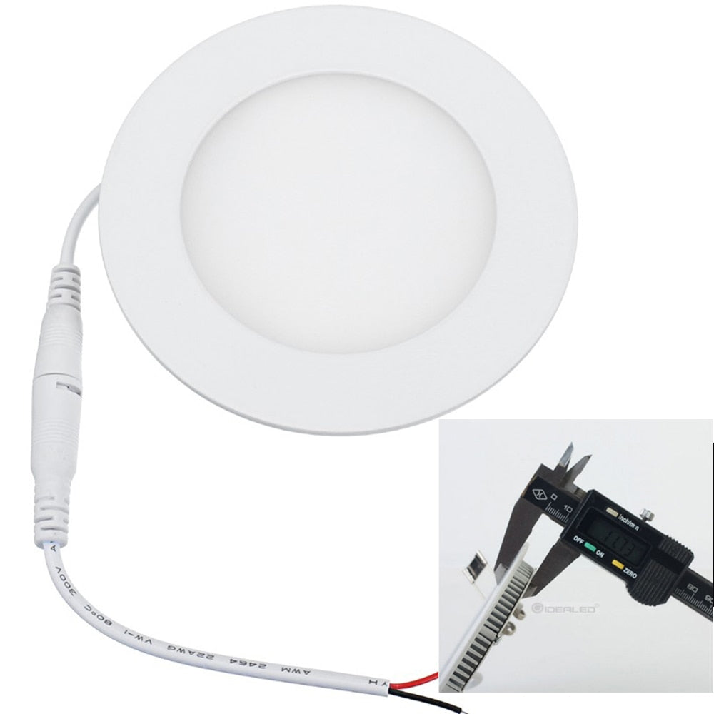 LED Panel light 12V Bus lamp Solar Power input 12V led downlight Dimming 3W 6W Ship light for 6000K white and 3000K warm white