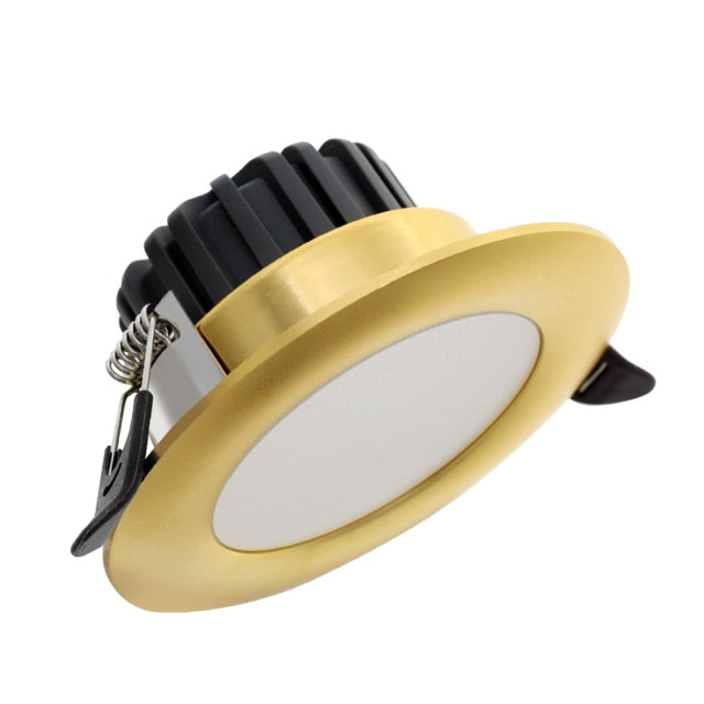 LED Downlight 220V 6W Round Recessed Lamp IP65 Waterproof Antifogging CRI>80 High Quality LED Down Light.