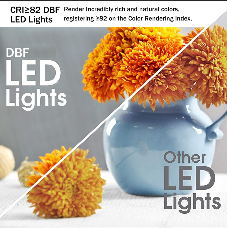 DBF Ultra-thin LED Surface Mounted Downlight 3W 5W 7W 9W Round Driverless Ceiling Spot Lamp for Cabinet Showcase Pictures Decor