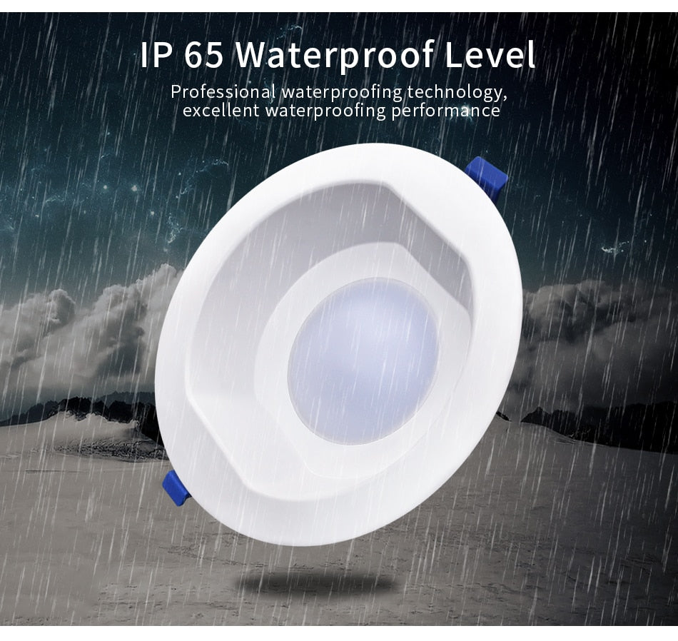 LED Downlight Recessed Lamp 6W 13W 20W Spot Light Home Decor Indoor Bathroom Living Room Outdoor Balcony IP65 Waterproof 220V