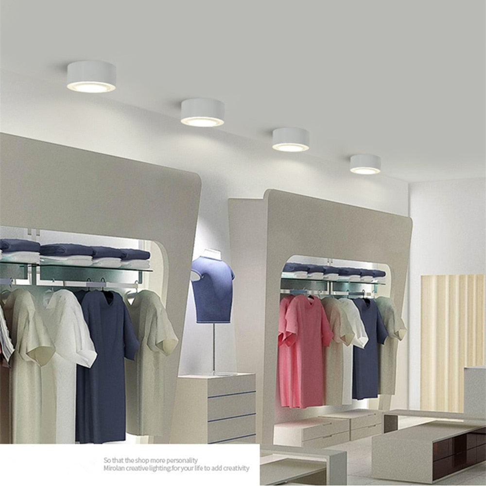 Surface Mounted LED Ceiling Light Living Room Lighting Fixture Bedroom Kitchen Light 5W 7W 10W 12W LED Spot Light for Home