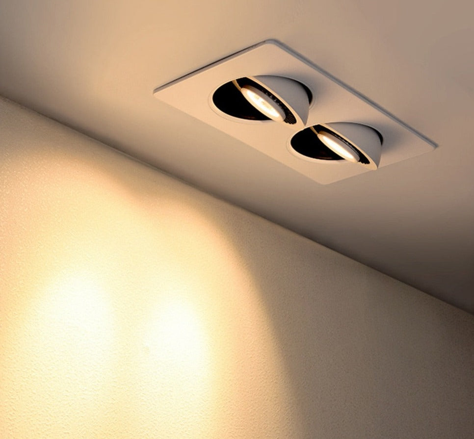 360 Degree Rotation Spot lightings LED Ceiling Recessed Down Light 24w 20w 14w 10w led bulb light for Kitchen Bedroom indoor lamp