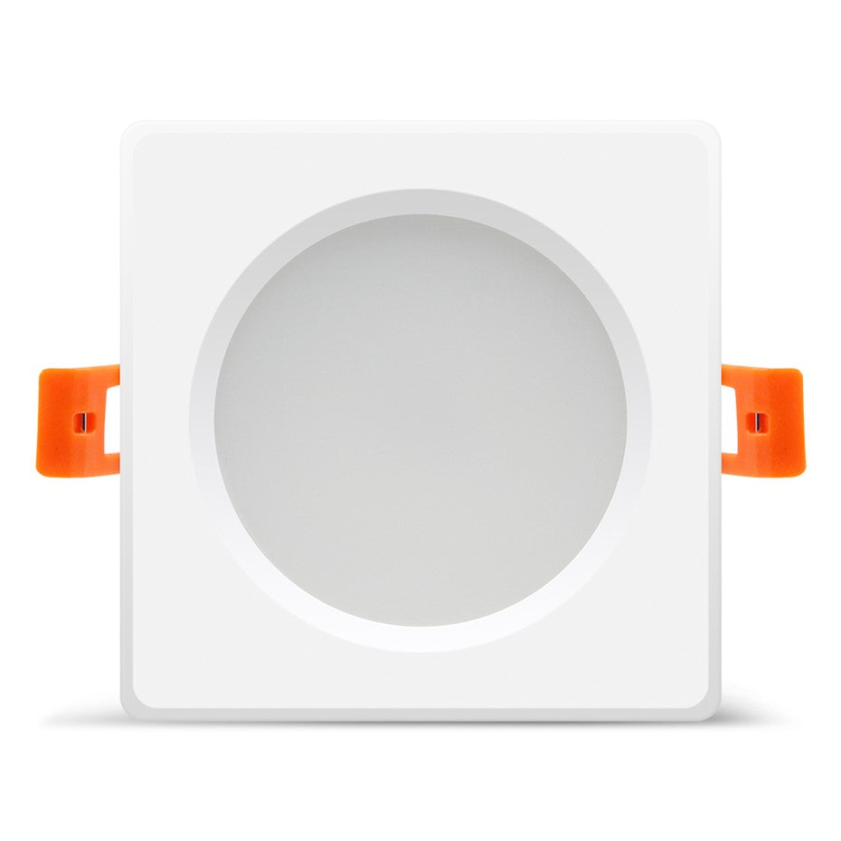 Waterproof LED Downlight 7W 9W 12W 15W Square Recessed Lamp AC110V 220V Indoor IP65 Bathroom lights Outdoor LED Spot Lighting