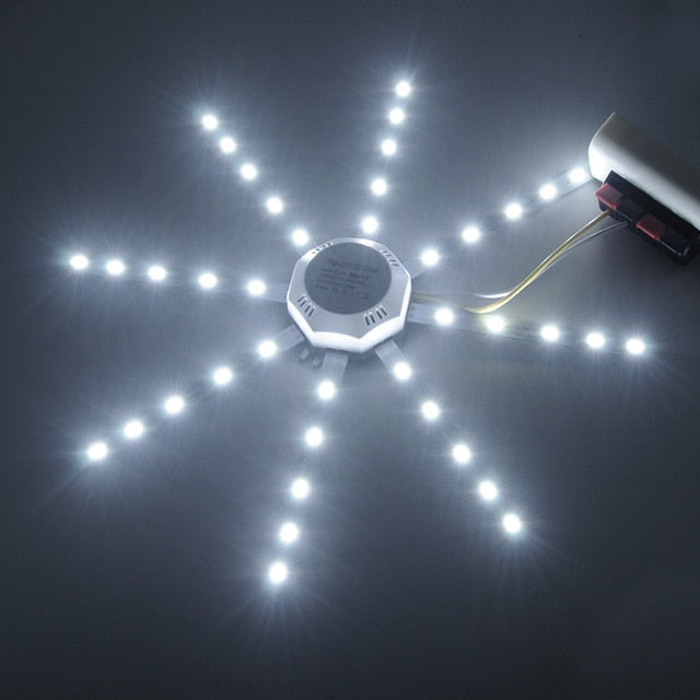 Led Downlight 12W 16W 20W 24W Accessory Octopus Magnetic plate Ring Light Led Lamp 220V For Ceiling Lamp Absorb dome Replace