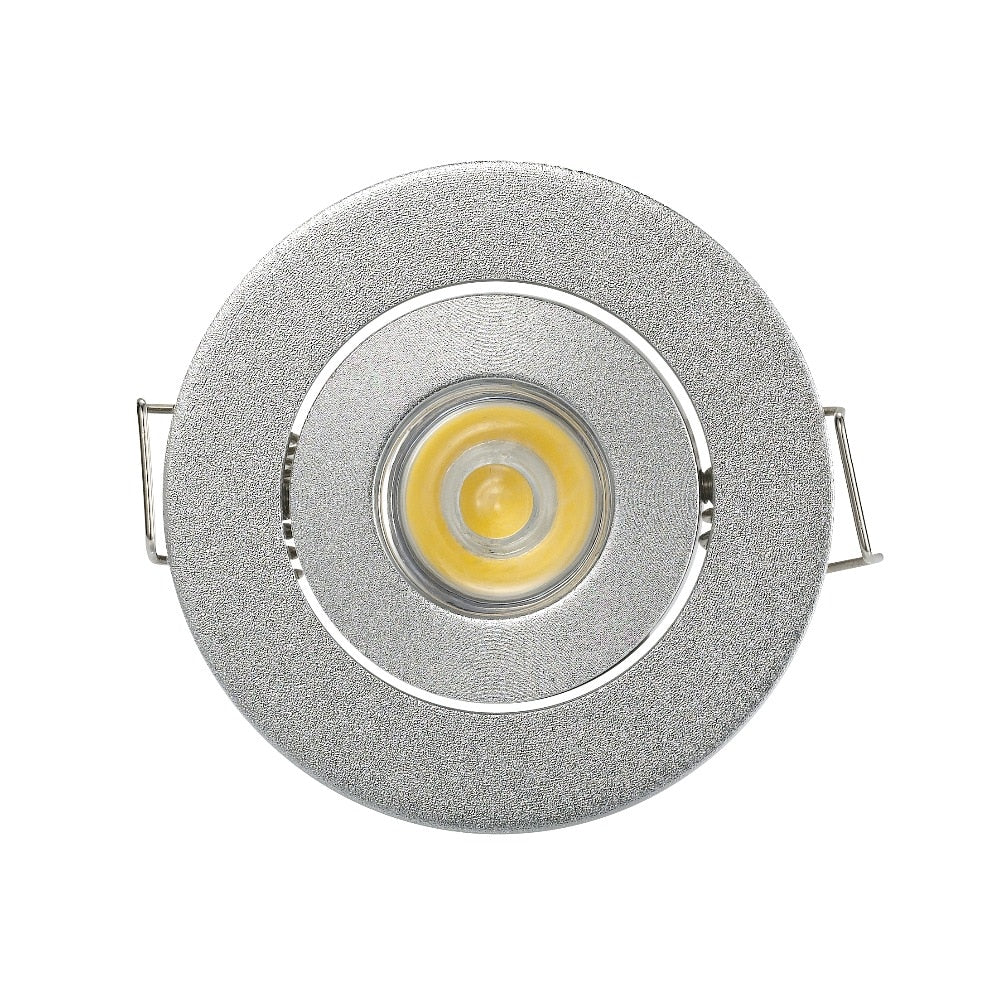 Factory Dimmable LED Mini Spot Recessed Ceiling Downlight 3W White Black Silver Gold Cabinet Lamp Include Driver
