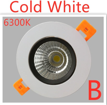LED Downlight COB Ceiling Spot Lighting 3W 5W 7W 12W 15W 20W 30W 40W Led Bulb Bedroom Kitchen Indoor ceiling recessed Lights