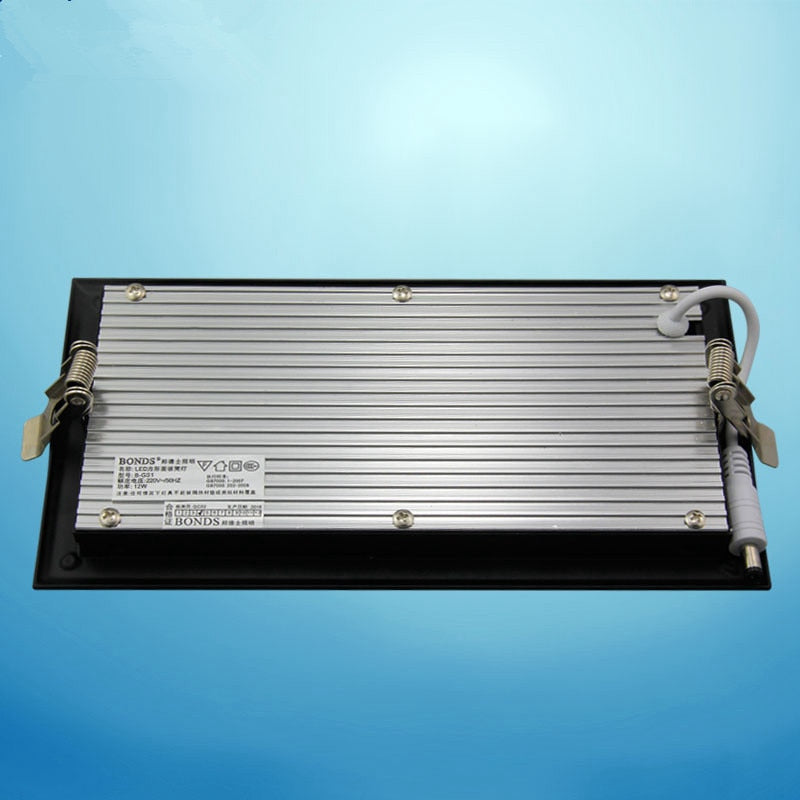 LED panel recessed downlight 12W 18W 24w square LED downlight super bright energy saving AC110V 220V home indoor lighting