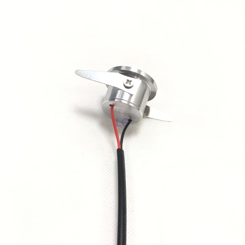 Mini Downlight 10pcs/lot Under 31mm Cabinet Spot Light 1W Ceiling Recessed Lamp AC85-265V Dimmable Down lights