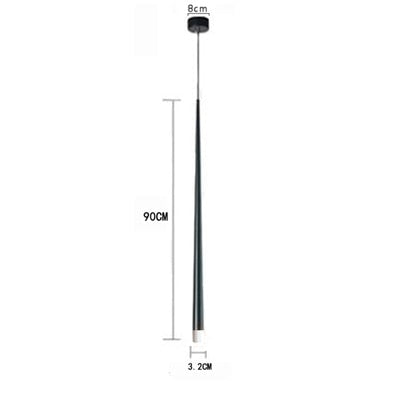 Led long downlight chandelier individual creativity modern dining room chandelier stair light kitchen chandelier bar Chandelier