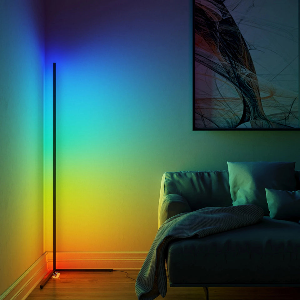 Floor Lamps Nordic Corne Bright Light Interior Atmosphere Lamp Colourful Bedroom Living Room Decoration lighting Standing Lamp Floor Lamps LED
