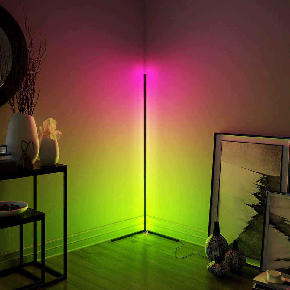 Floor Lamps Nordic Corne Bright Light Interior Atmosphere Lamp Colourful Bedroom Living Room Decoration lighting Standing Lamp Floor Lamps LED