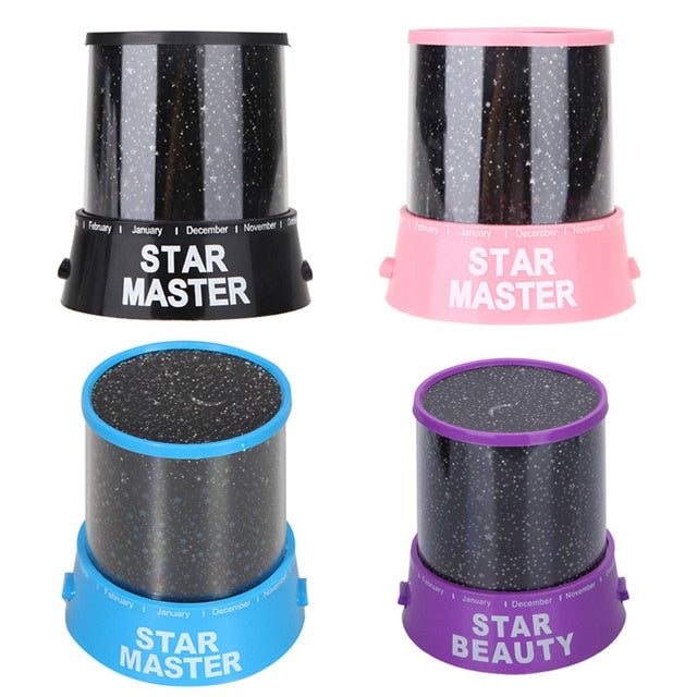 LED Night Light Projector Star Moon Sky Rotating Sleep Romantic LED USB Projection Lamp for Children Baby Bedroom Gifts