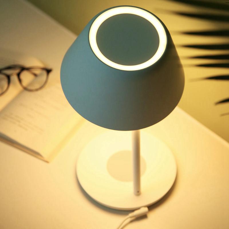 Table lamp modern Smart LED Table Lamp Low Heat Radiation with Long Service Life Safety Bedside Lamp Work table lamp living room for Mijia Apple Home Kit